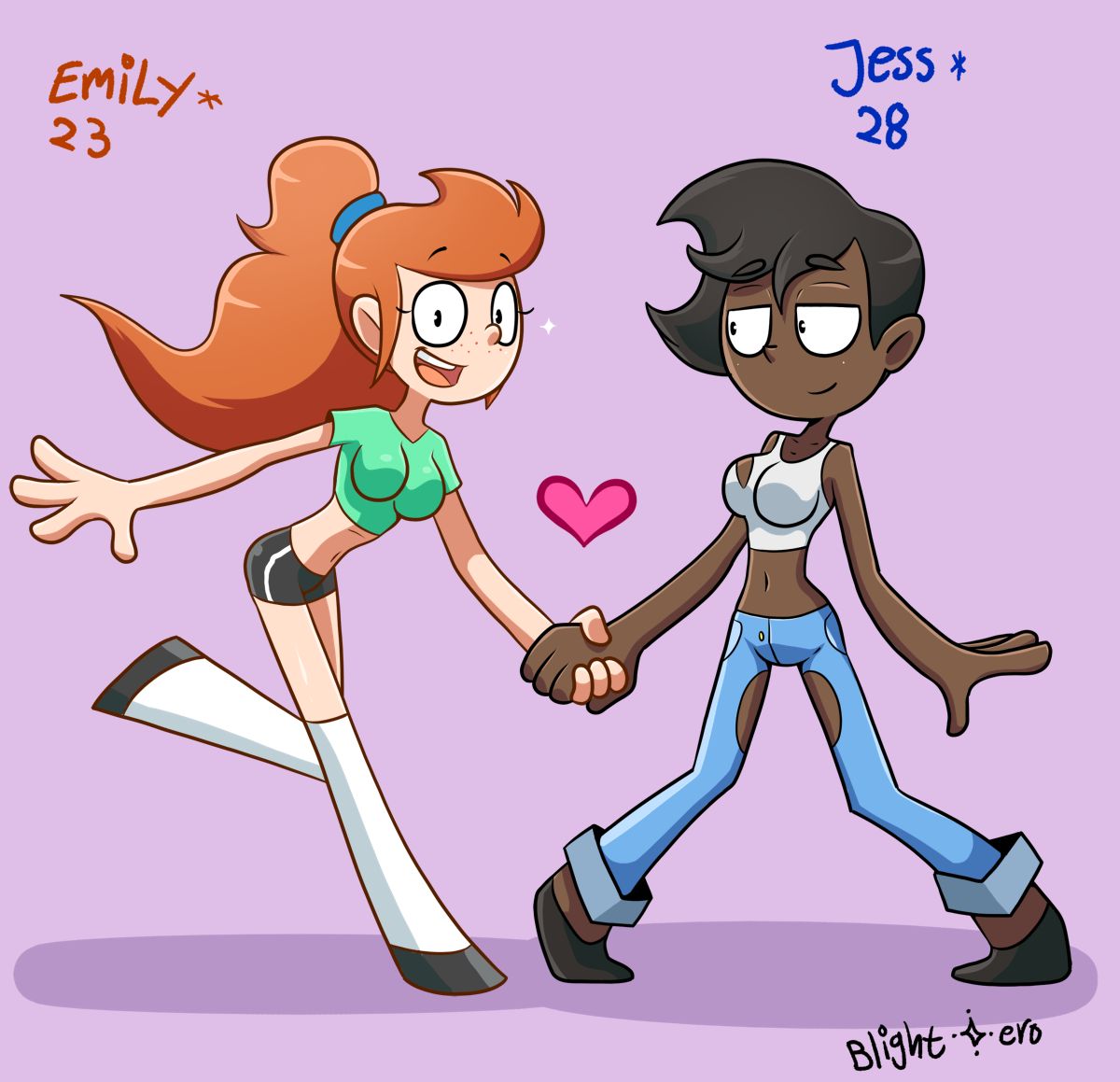 Emily &amp; Jess page 1 full