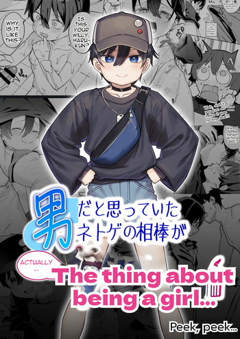 Otoko dato Omotteita Netoge no Aibou ga Jitsu wa Onnanoko datta tte Hanashi cover