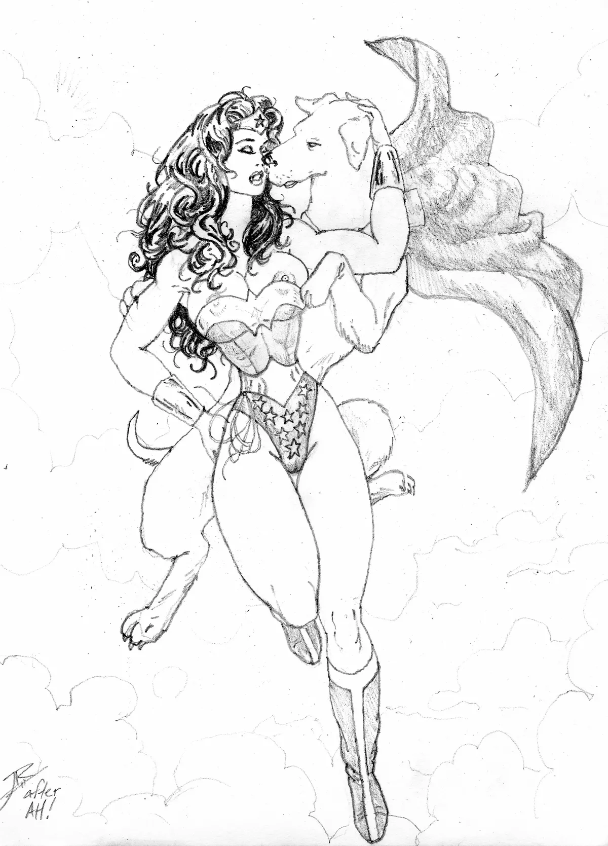 Wonder Woman and Krypto the Superdog page 3 full