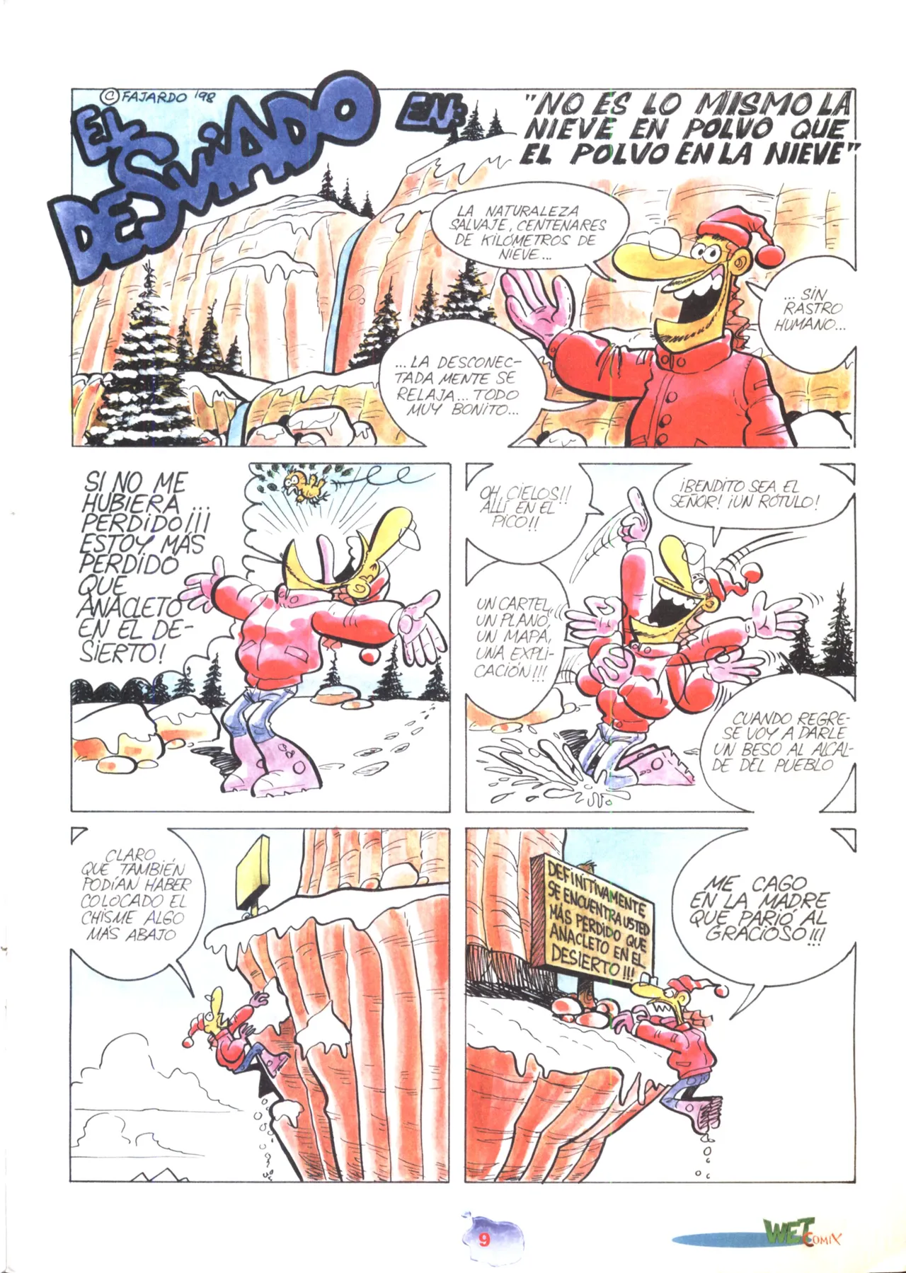 El Desviado - No es lo Mismo la Nieve en Polvo que el Polvo en la Nieve page 1 full