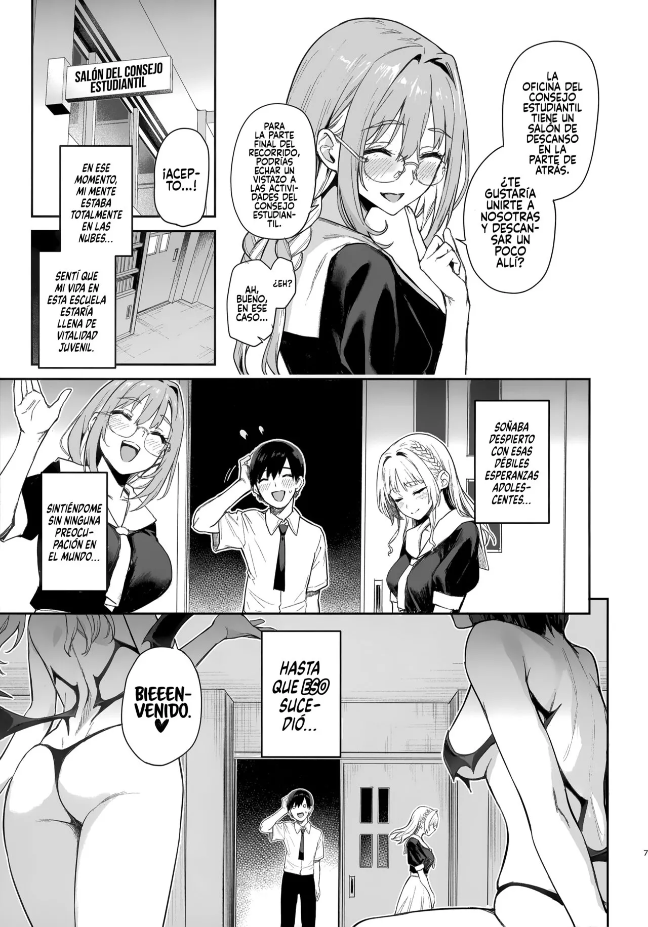 Succubus Seitokai Shiko Shiko Shikkoubu sin censura page 7 full