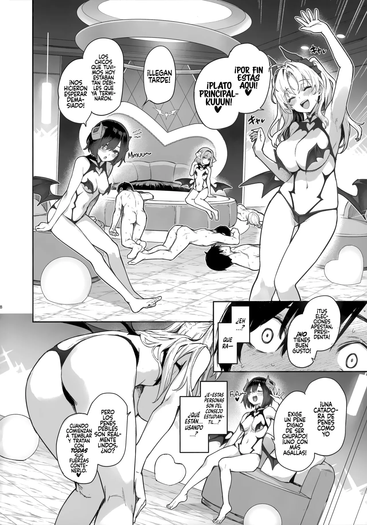 Succubus Seitokai Shiko Shiko Shikkoubu sin censura page 8 full