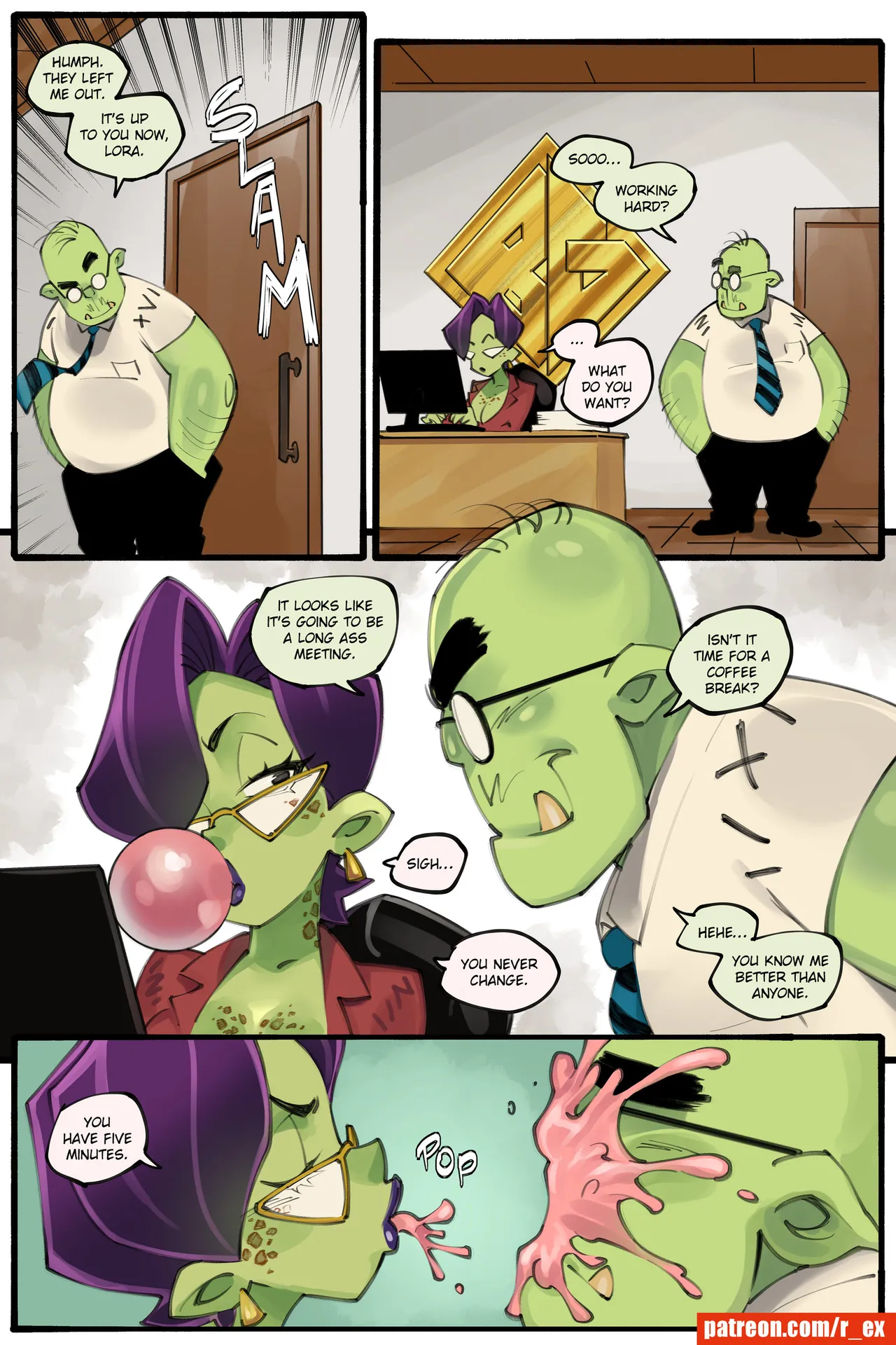 Lora: Board Reunion page 8 full