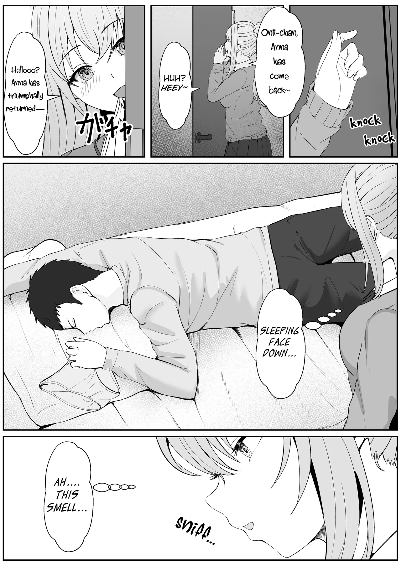 Half Gimai to no Amai Nichijou to Noumitsu Sex 3 page 3 full