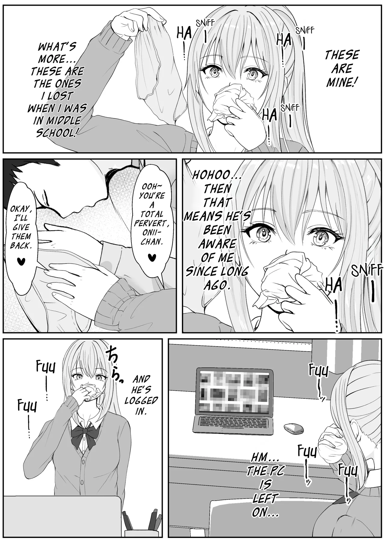 Half Gimai to no Amai Nichijou to Noumitsu Sex 3 page 5 full