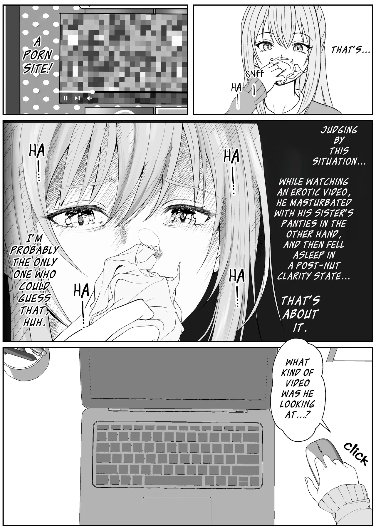 Half Gimai to no Amai Nichijou to Noumitsu Sex 3 page 6 full