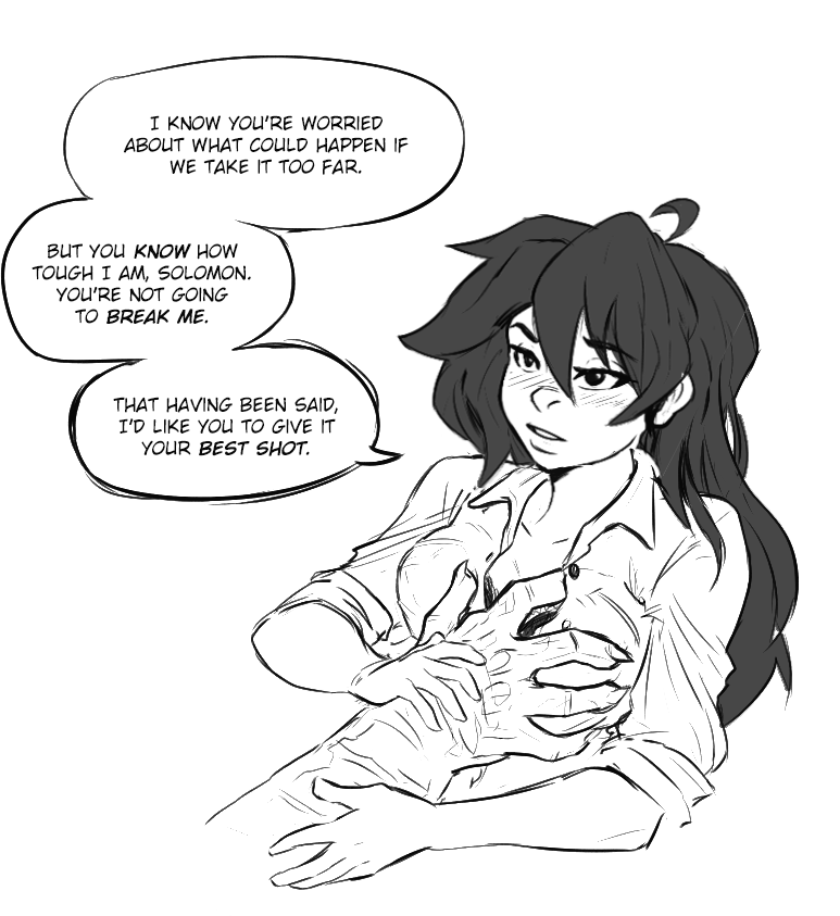 Xenobiology Research Lab: Cassandra &amp; Solomon page 7 full