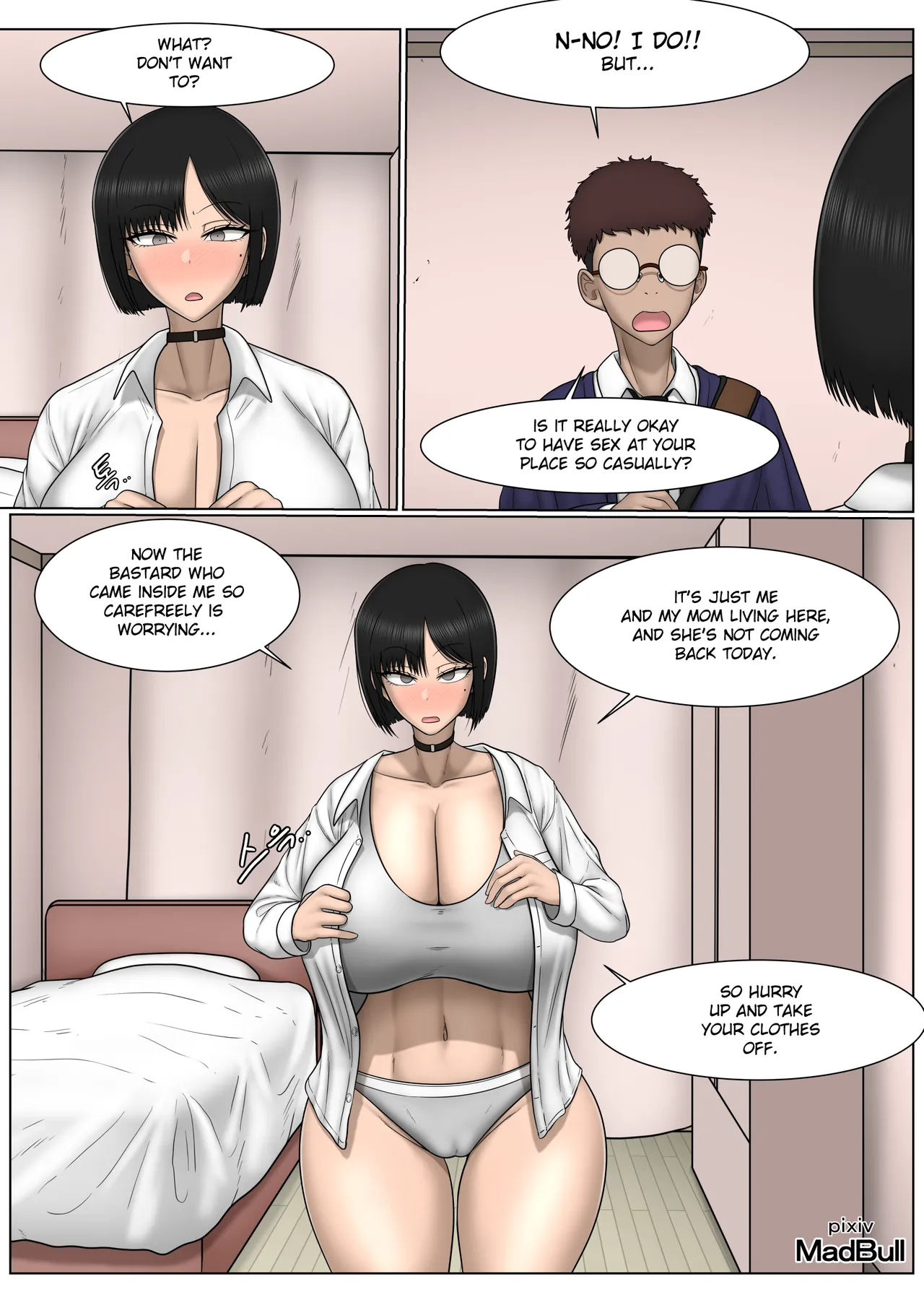 The Breast Milk Selling Girl 2 page 6 full