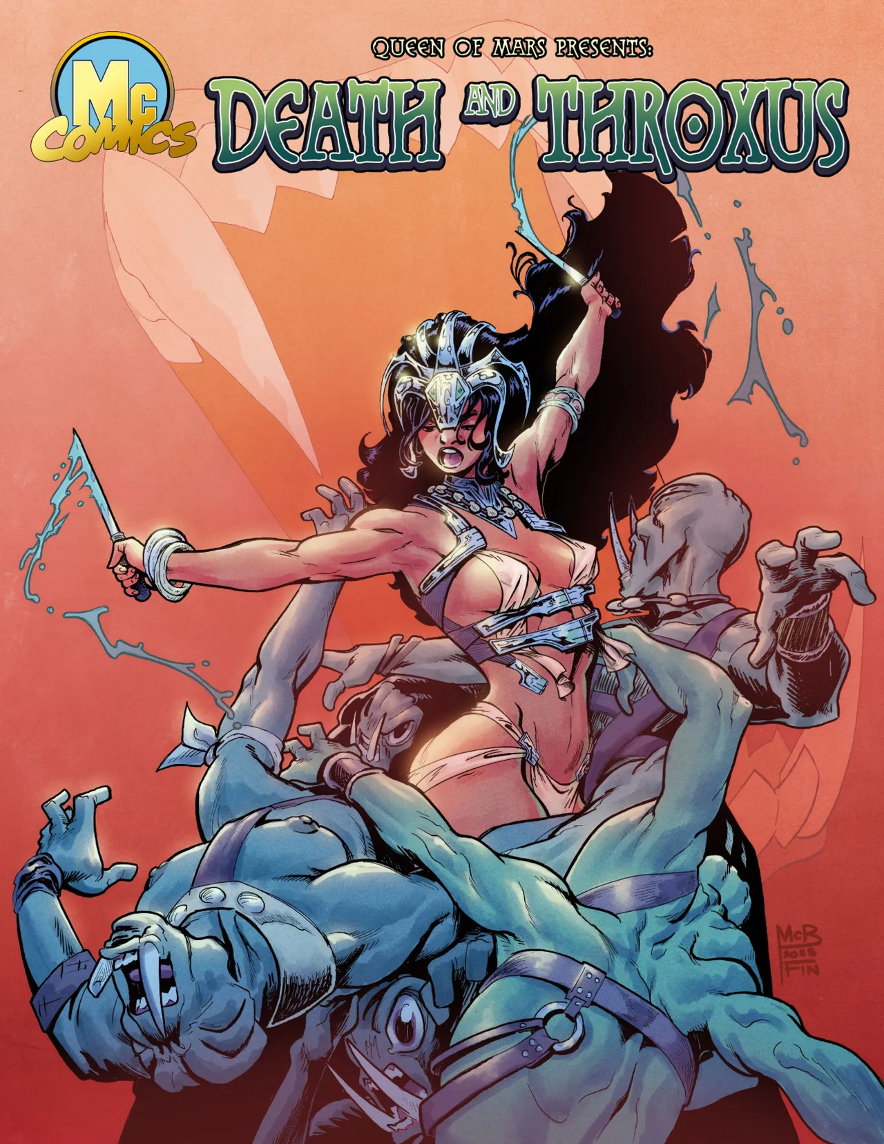 Queen Of Mars Presents: Death and Throxus page 2 full