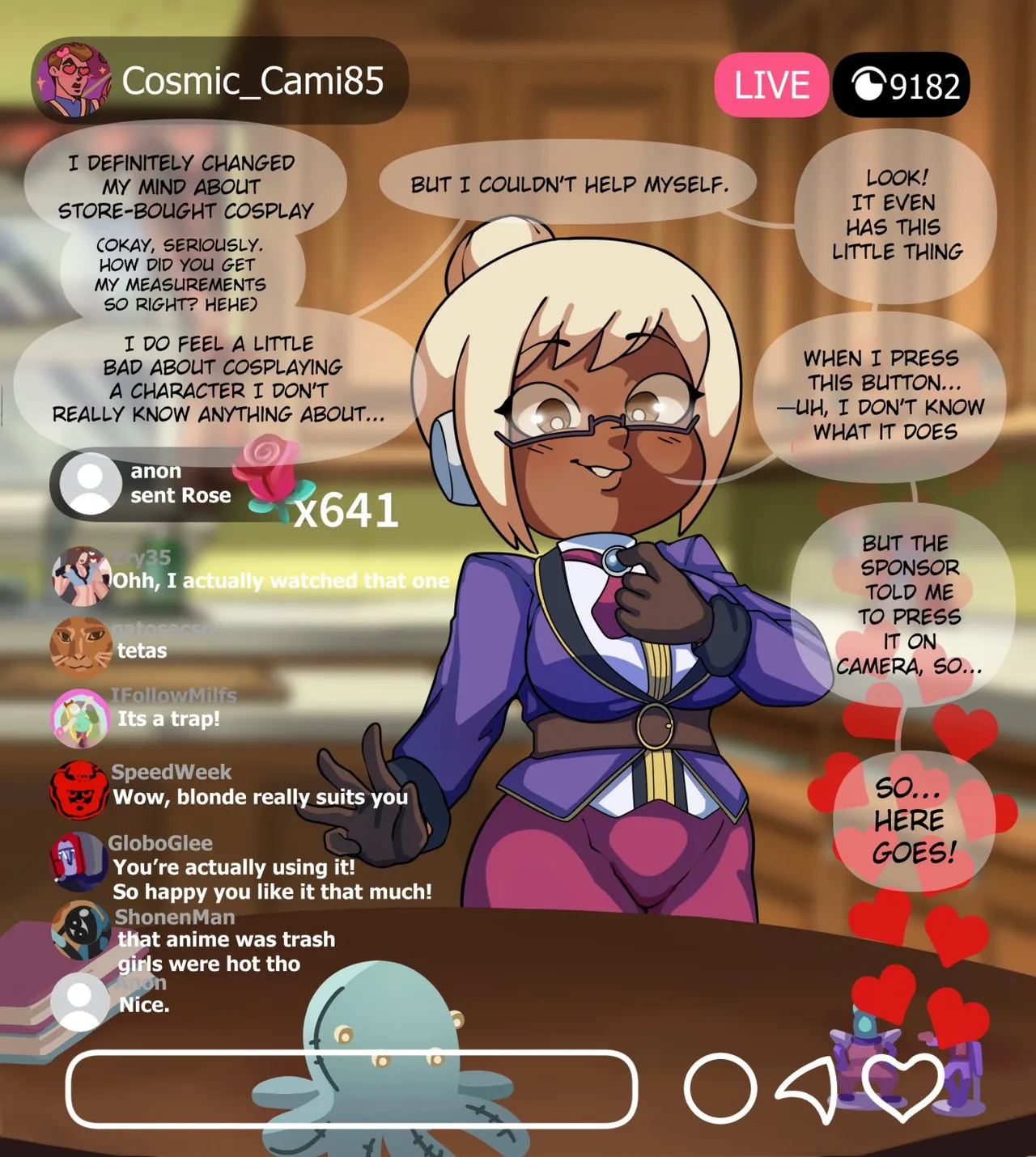 Streamer Camila page 8 full