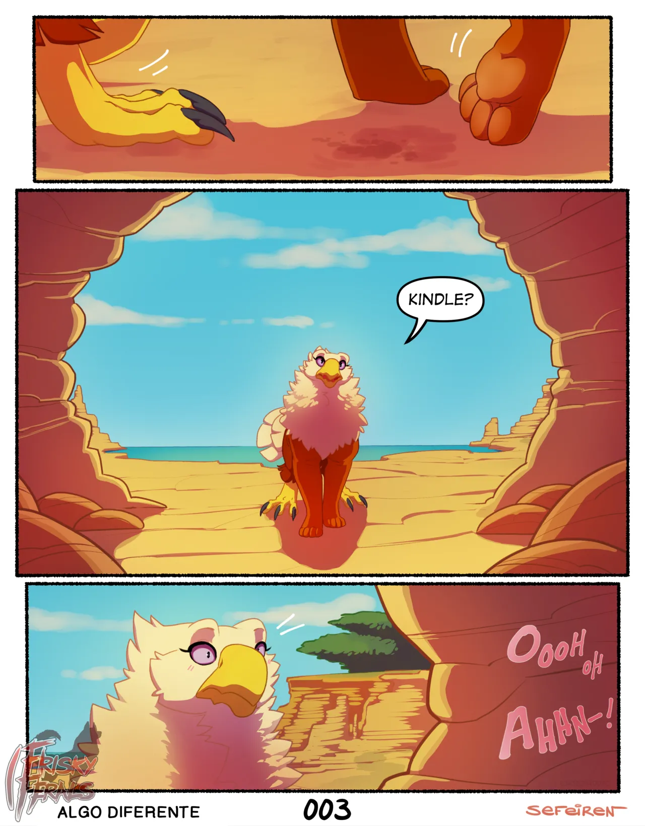 Frisky Ferals - Algo Diferente  +18 page 3 full