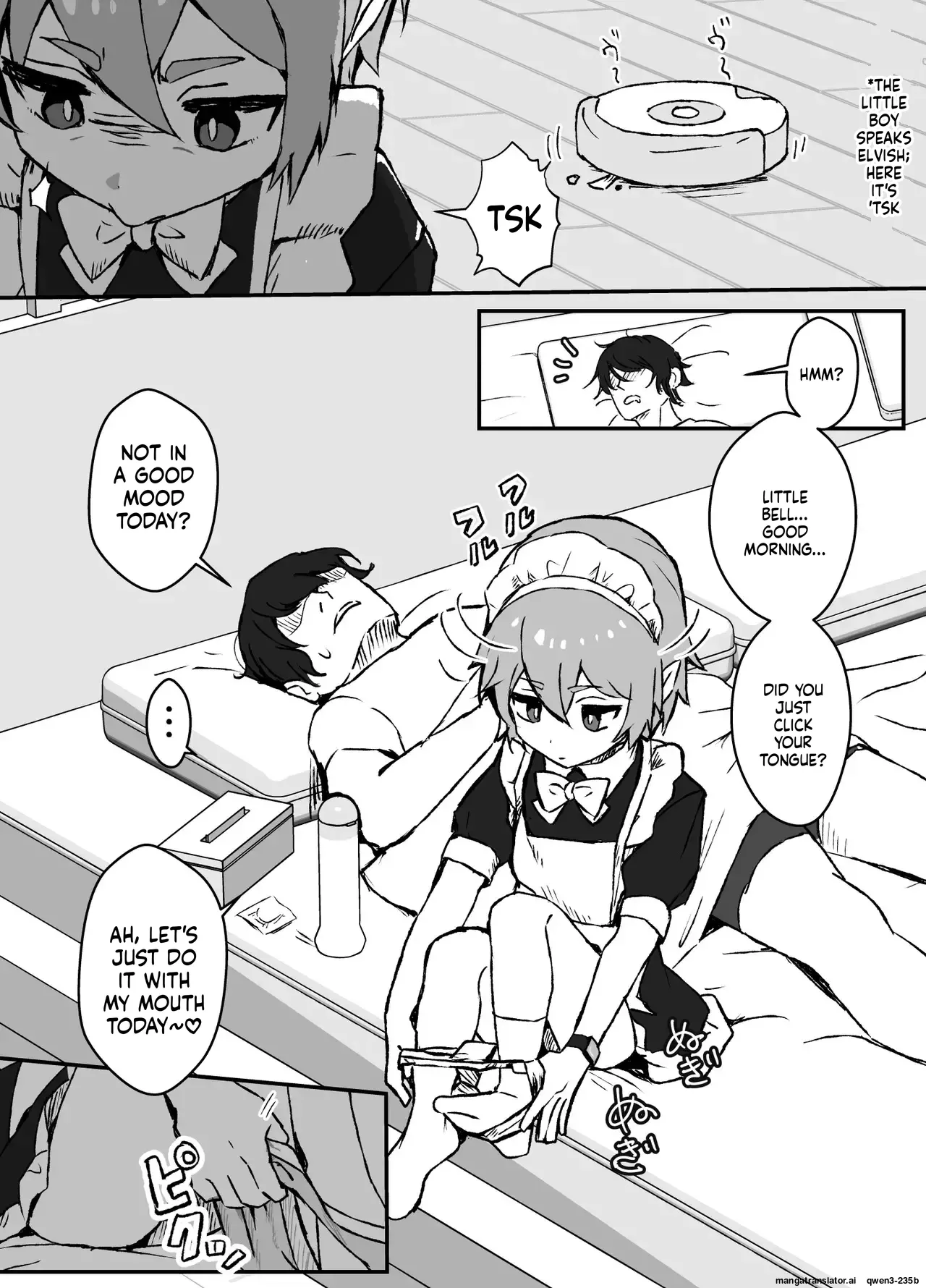 Daily life of an elf maid who loves her master too much - ozi8 page 2 full