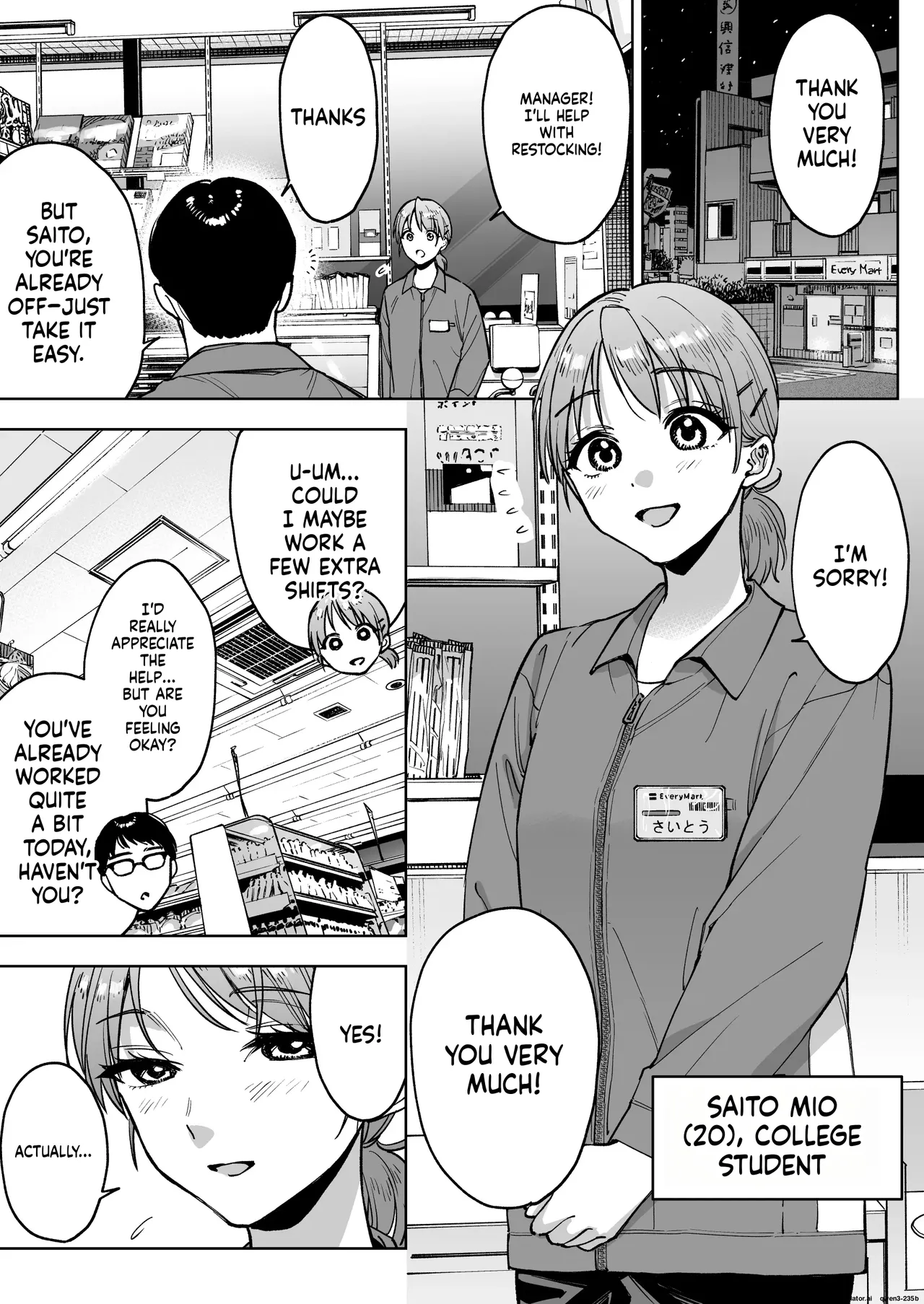 My Cashier Girlfriend ~The Reason I, Who Was Working for My Boyfriend’s Sake, Became the Store Manager’s Sex Toy~ page 4 full