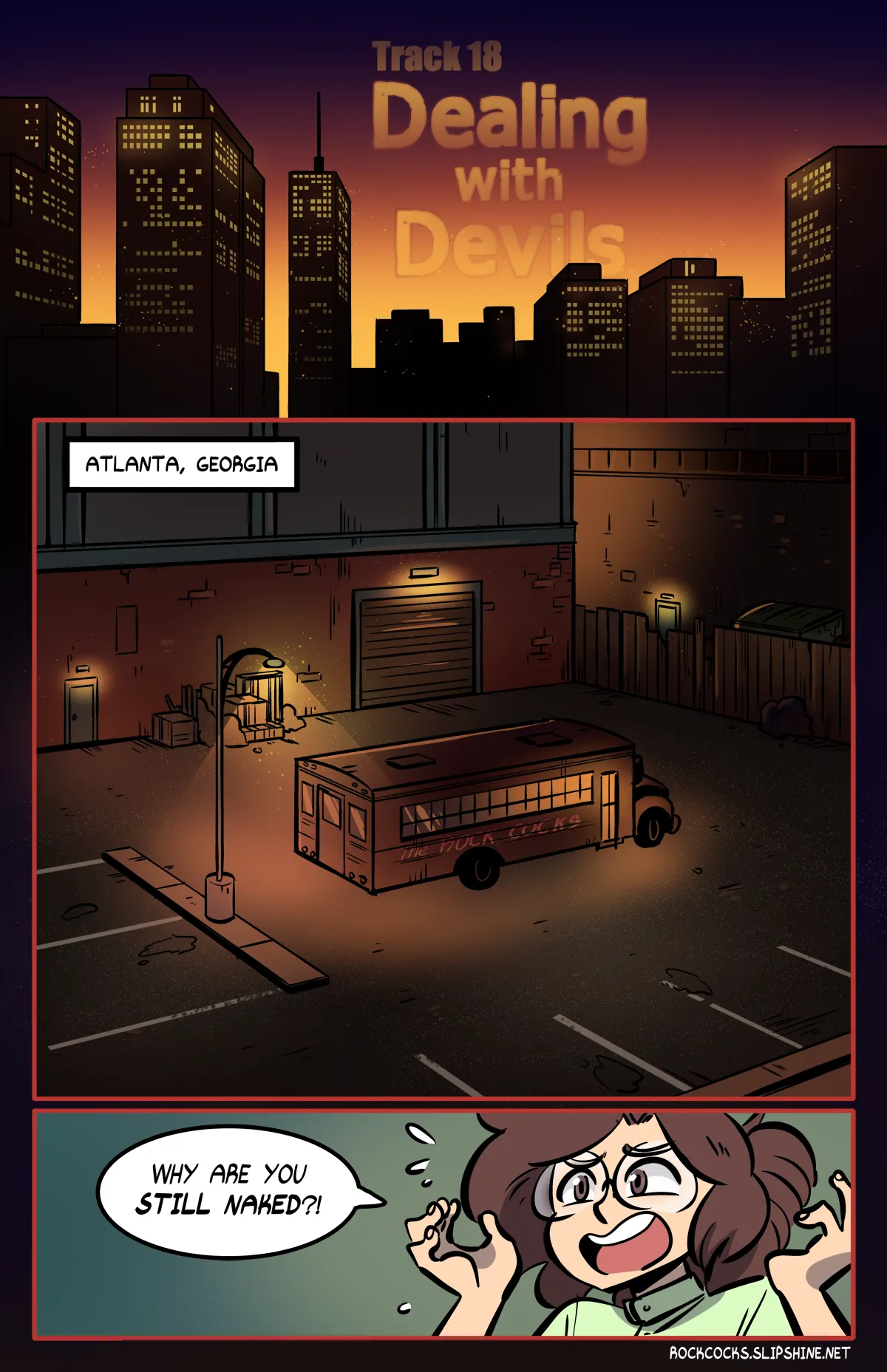 The Rock Cocks - Track 18: Dealing with Devils page 1 full