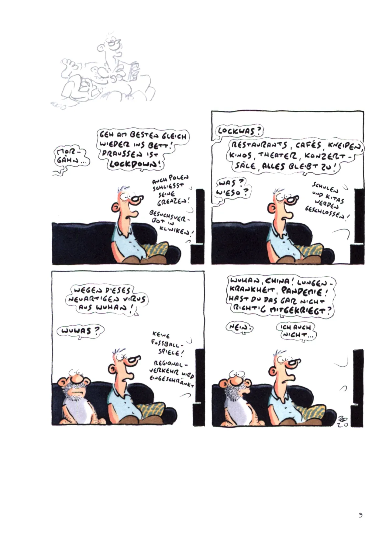 Vervirte Zeiten page 9 full