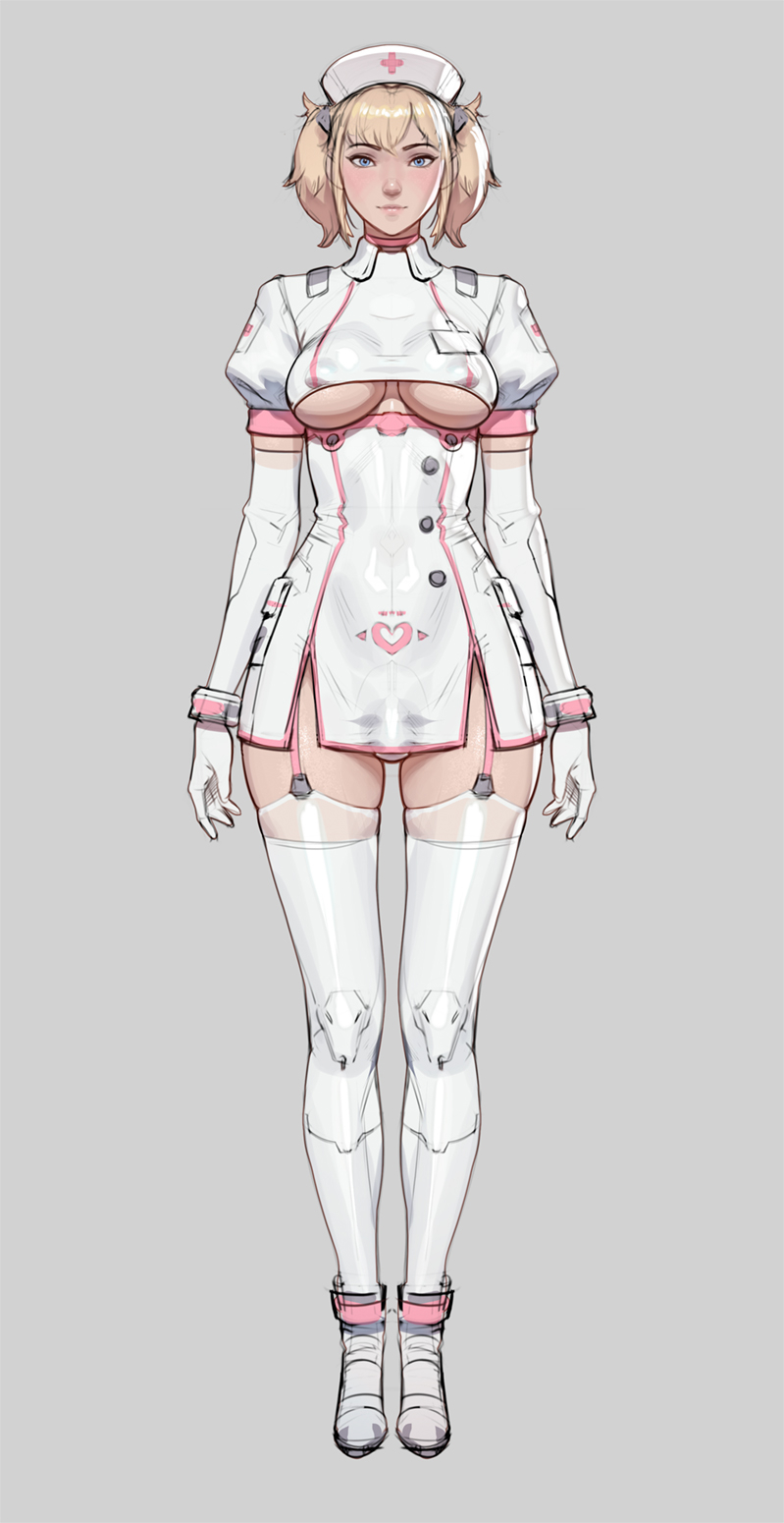 Sci-Fi Nurses page 1 full