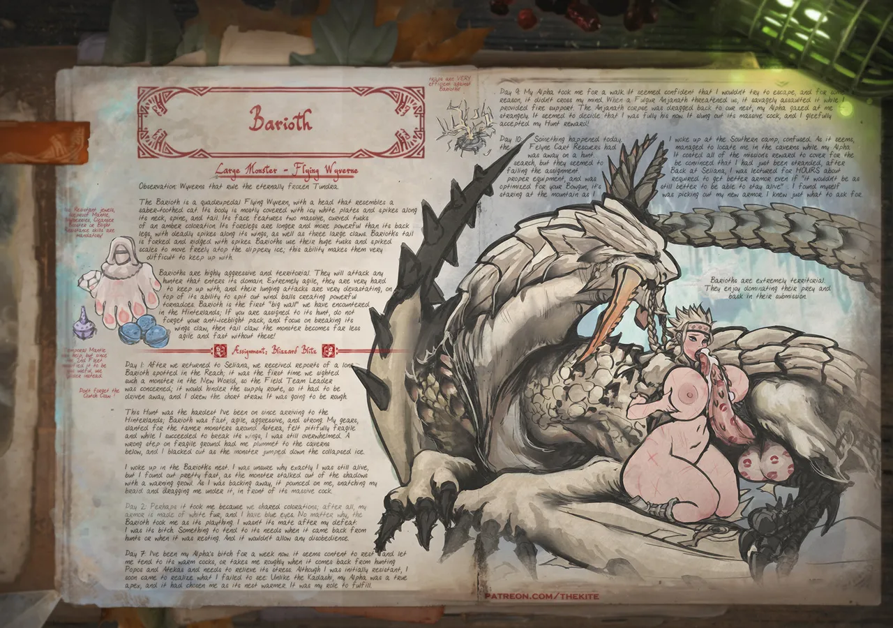 Hoarfrost Reach Exploration Diary page 7 full