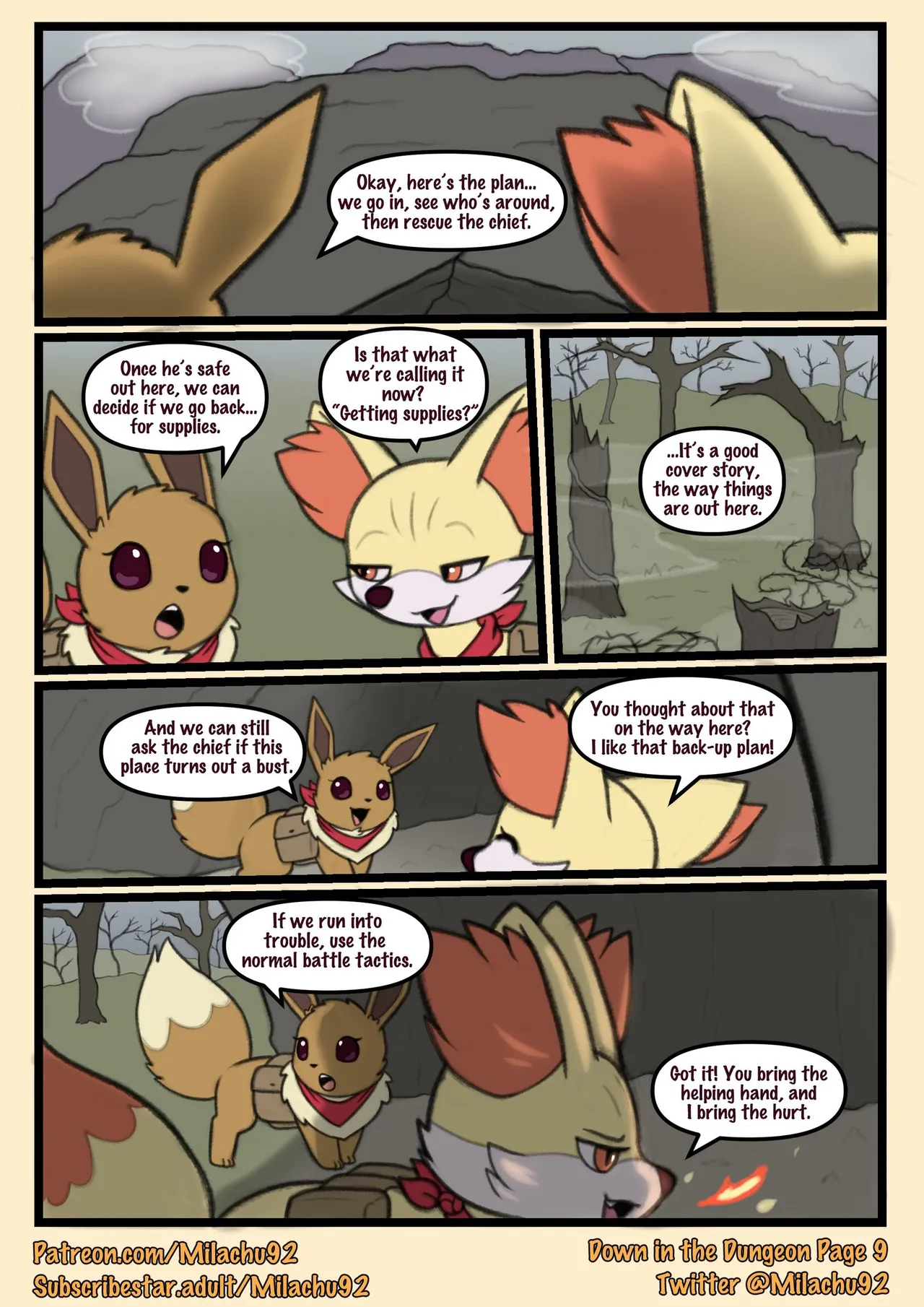 Down in to the dungeon page 9 full