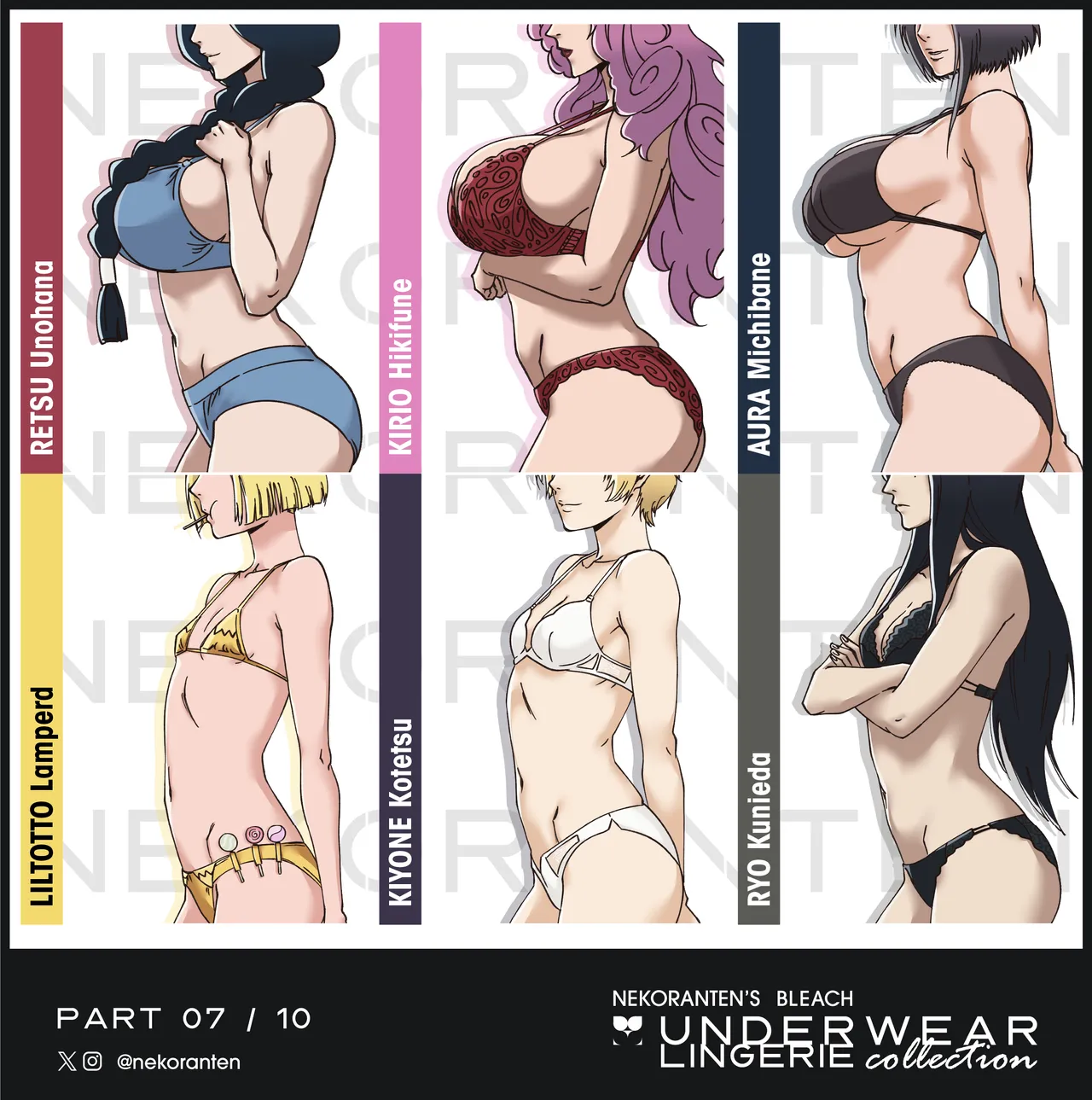 Bleach Underwear Lingerie Collection page 7 full