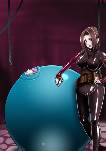 More and more - Wallace's rubber restraint doll Lenneth cover