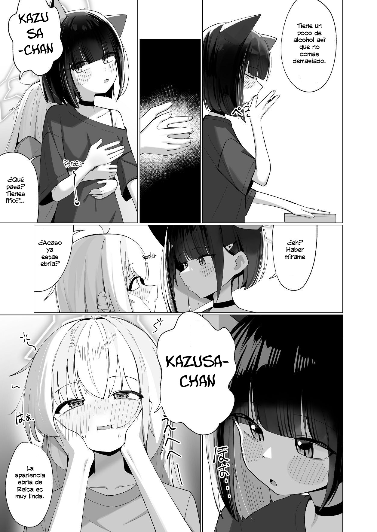 Kazura y Reisa con chocolate alcohol y... page 7 full