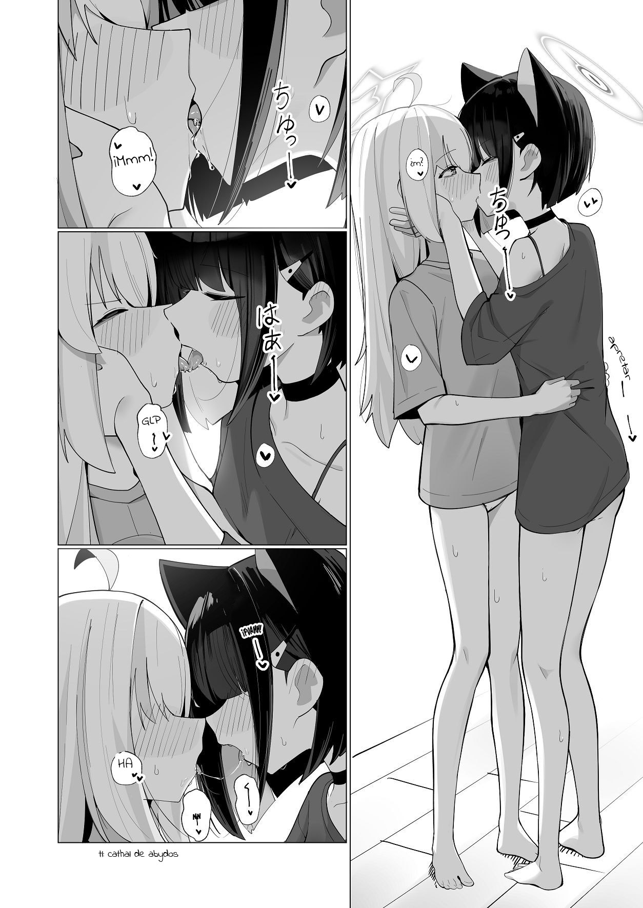 Kazura y Reisa con chocolate alcohol y... page 8 full