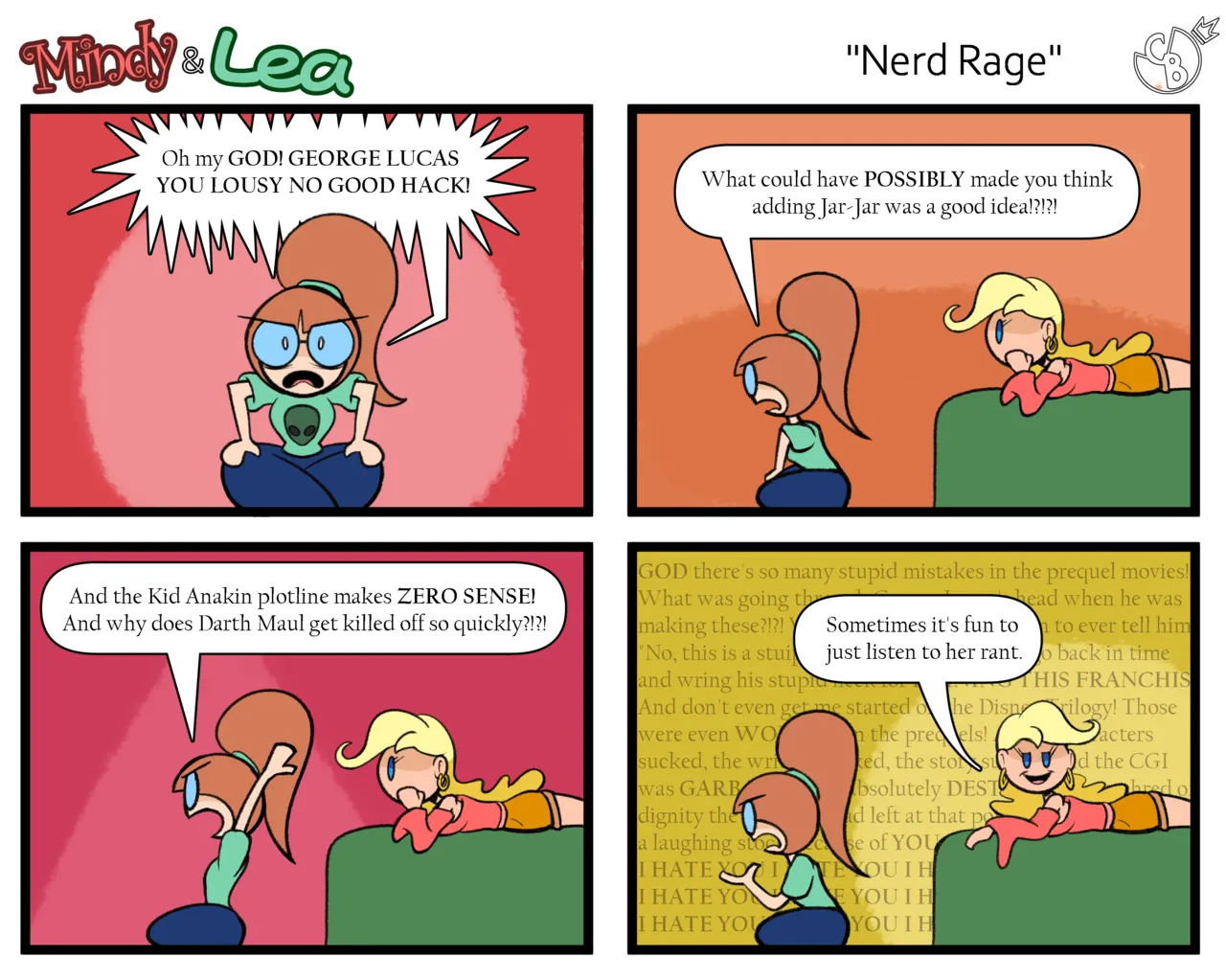 Mindy and Lea by Cheesyboy888 page 6 full