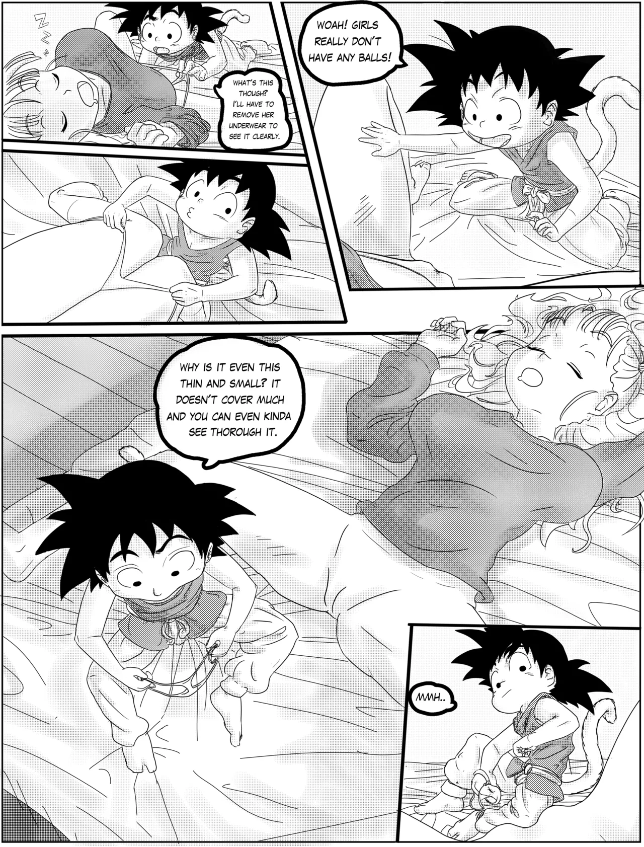 Goku x Bulma - Shota Time page 2 full
