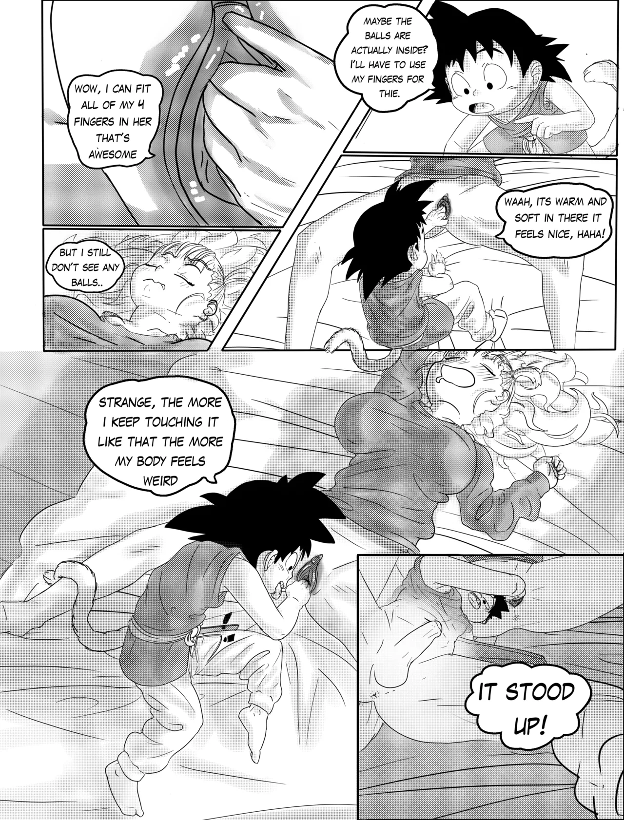 Goku x Bulma - Shota Time page 4 full