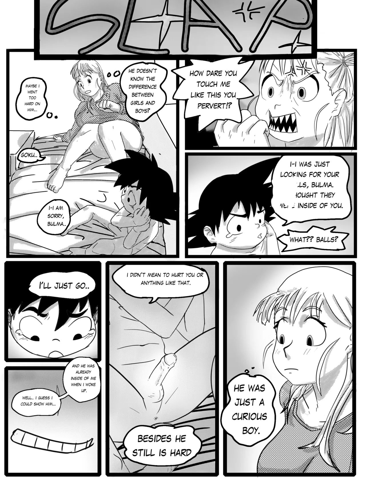 Goku x Bulma - Shota Time page 5 full