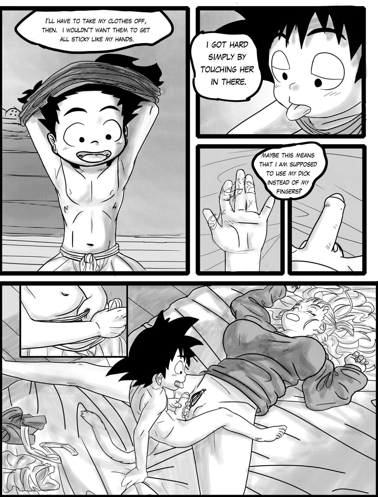 Goku x Bulma - Shota Time page 8 full