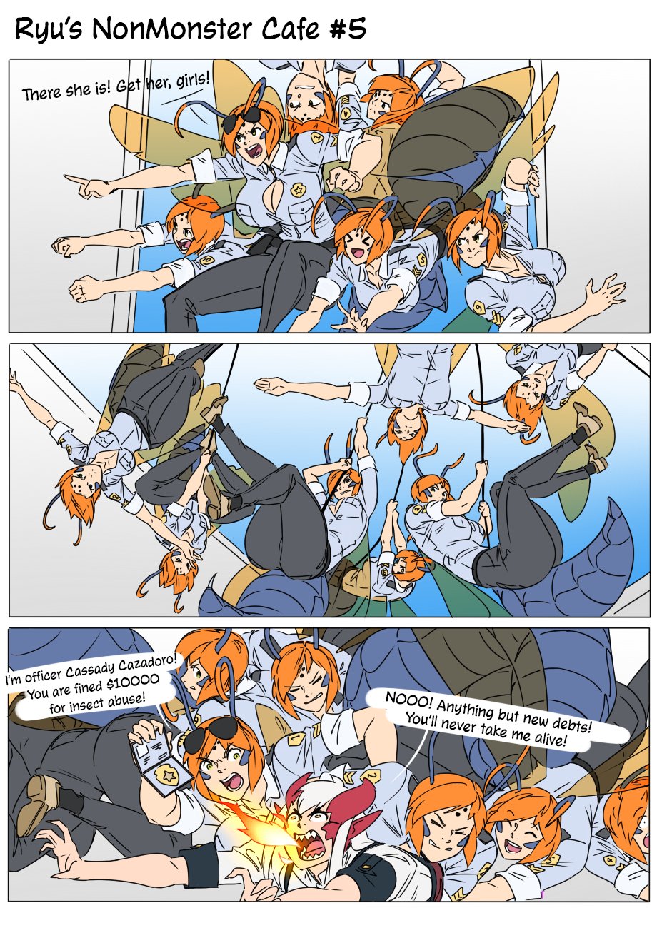 Ryu's NonMonster Cafe page 5 full