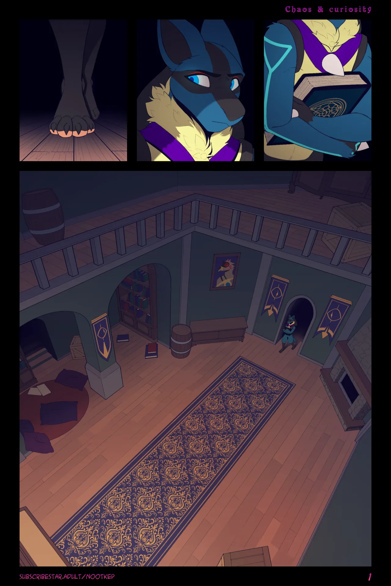 Chaos &amp; Curiosity page 2 full