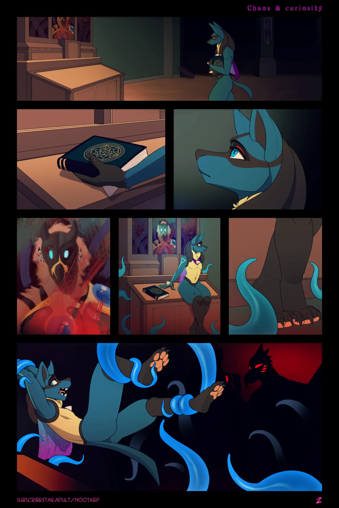 Chaos &amp; Curiosity page 3 full