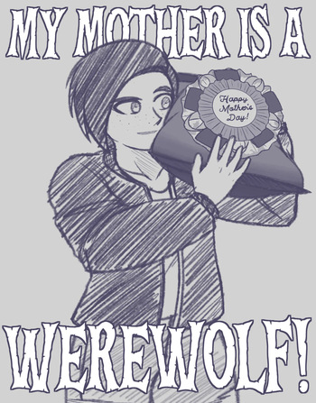 My Mother is a Werewolf! cover