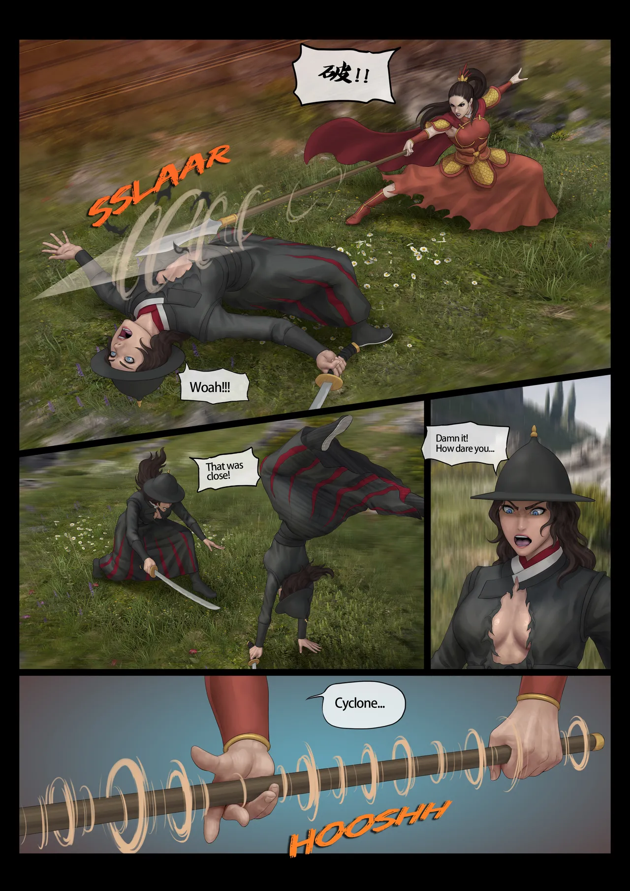 Hundred Flowers Purgatory-Yang Muhong 1-50 page 8 full