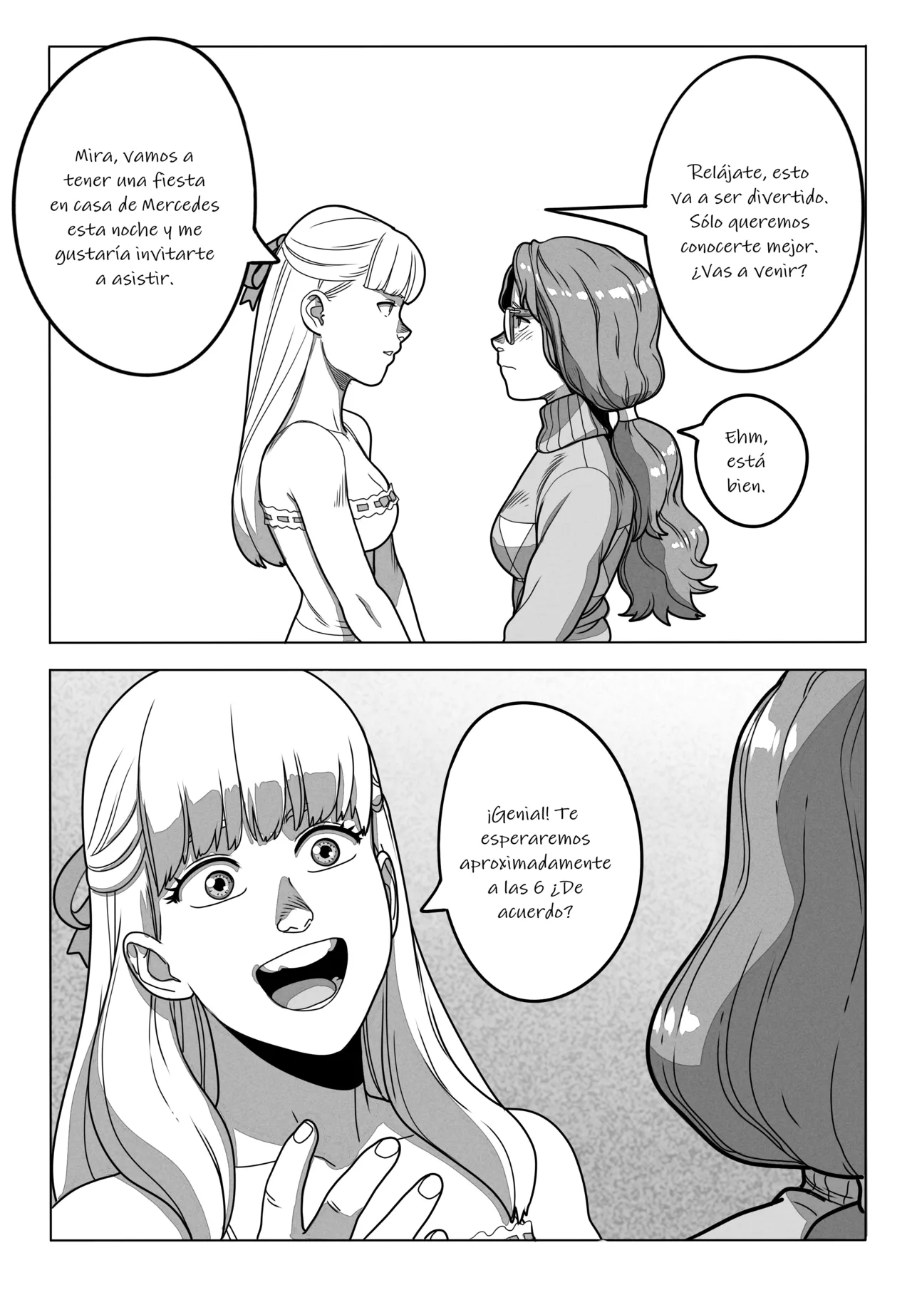 N.I.L.F. – Nerd I’d Like to Fuck｜L.N.Q.C – La Nerd que me Quiero Gustaría Follar page 8 full