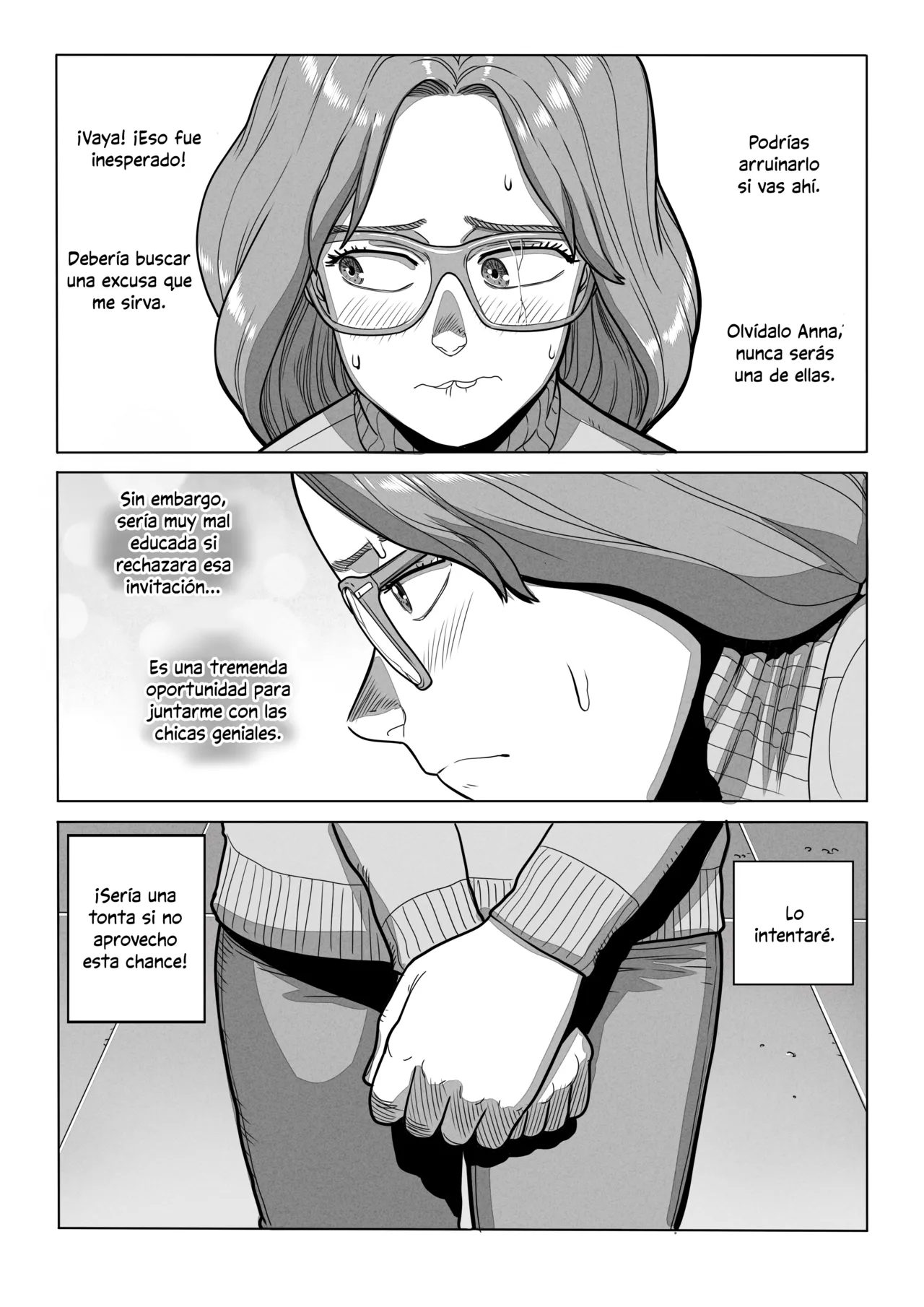 N.I.L.F. – Nerd I’d Like to Fuck｜L.N.Q.C – La Nerd que me Quiero Gustaría Follar page 9 full