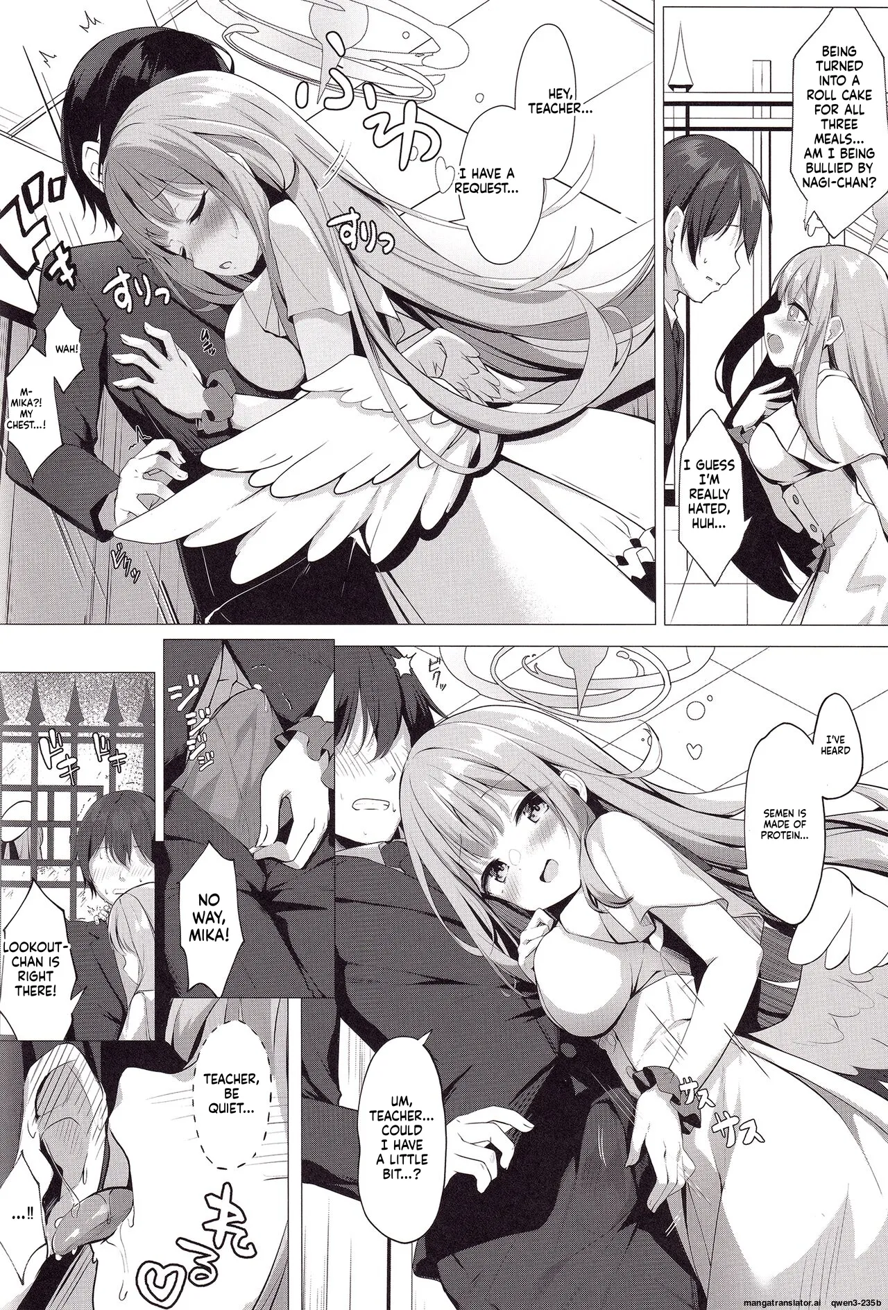 Sensei de, Eiyou Hokyu Shitai naa page 6 full