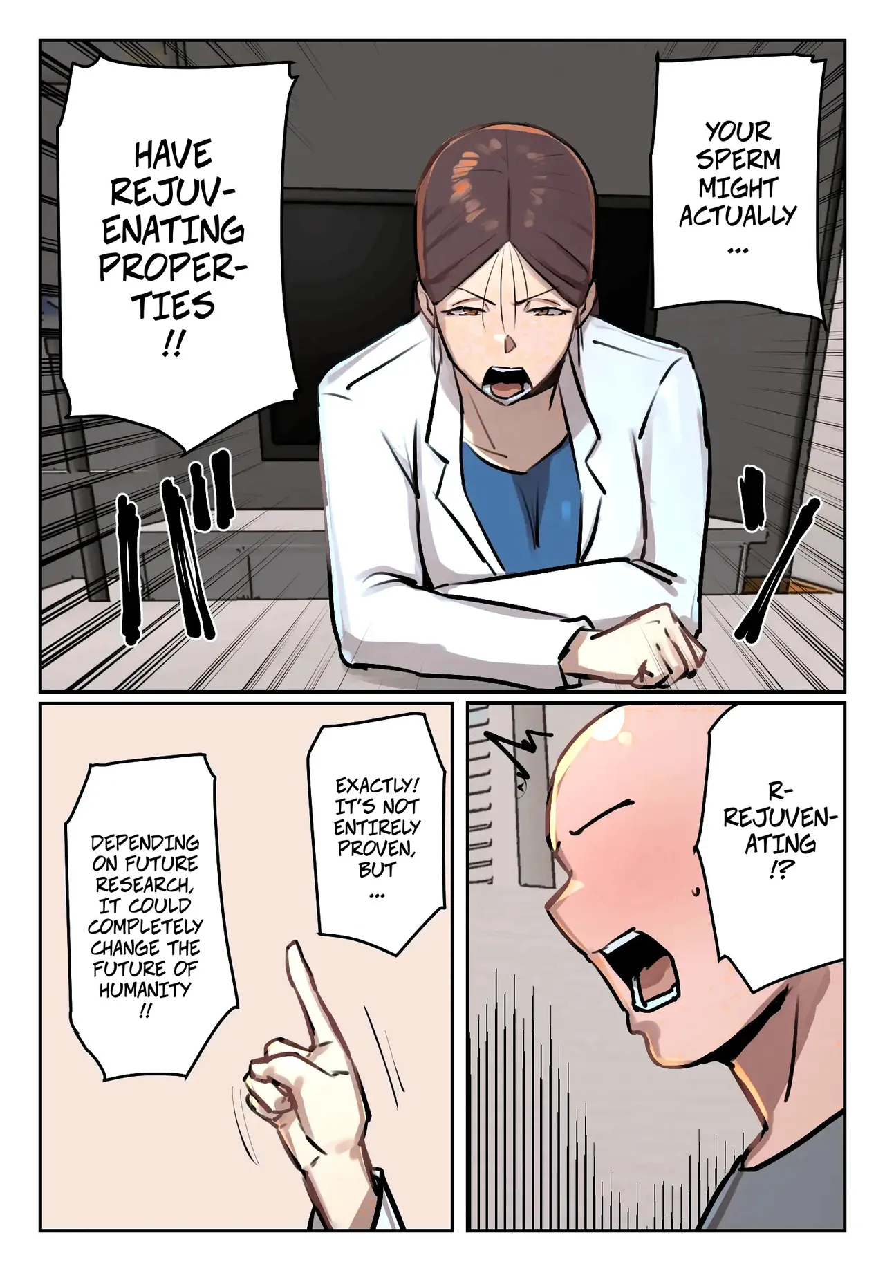 My Sperm Has Rejuvinating Properties -- Boku no Seishi ni Wakagaeri no Kouka ga! page 10 full