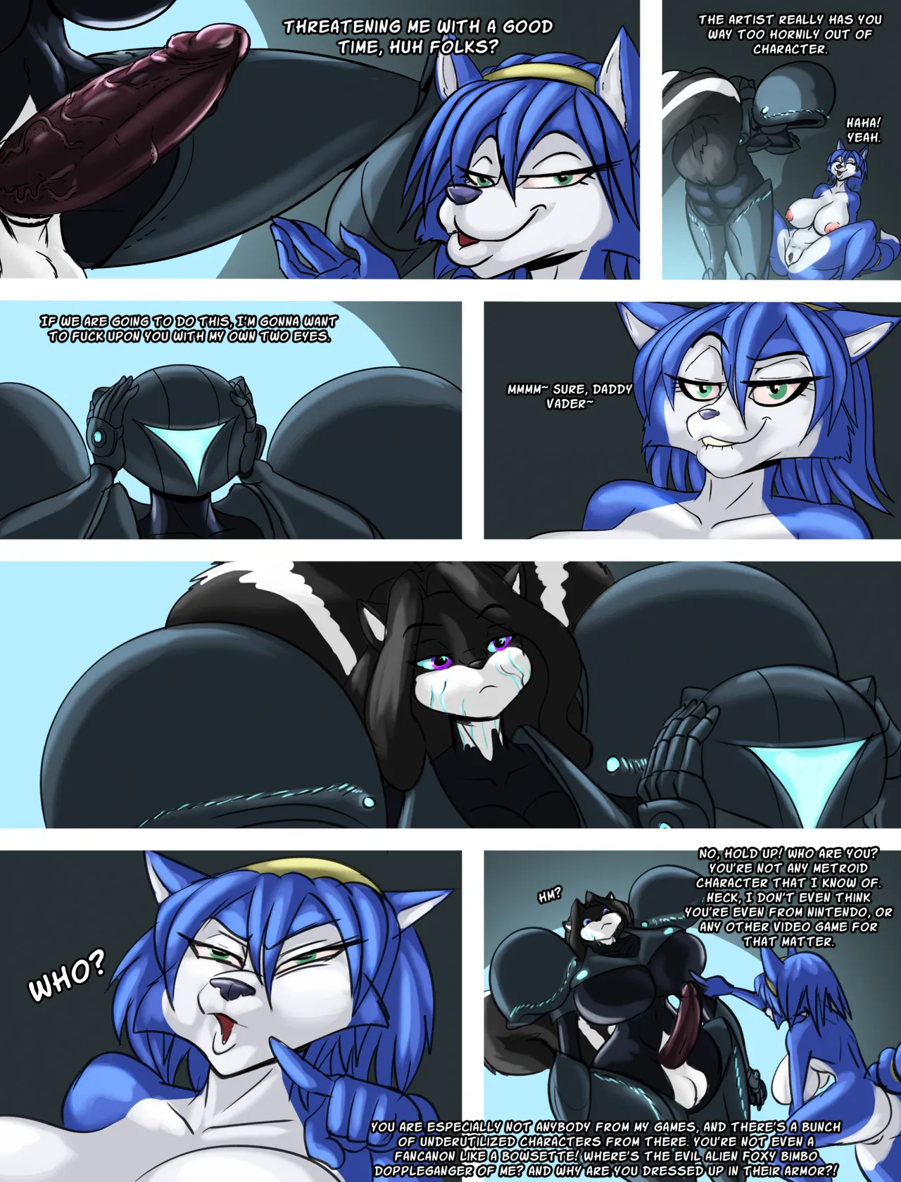 TDG Comic: Krystal Fucks Up Medtroid - Prime page 7 full