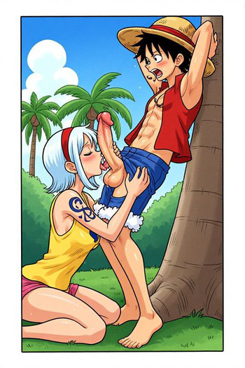 Luffy become a heram king Chapter 002 cover