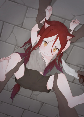 獣人少女にお仕置き cover