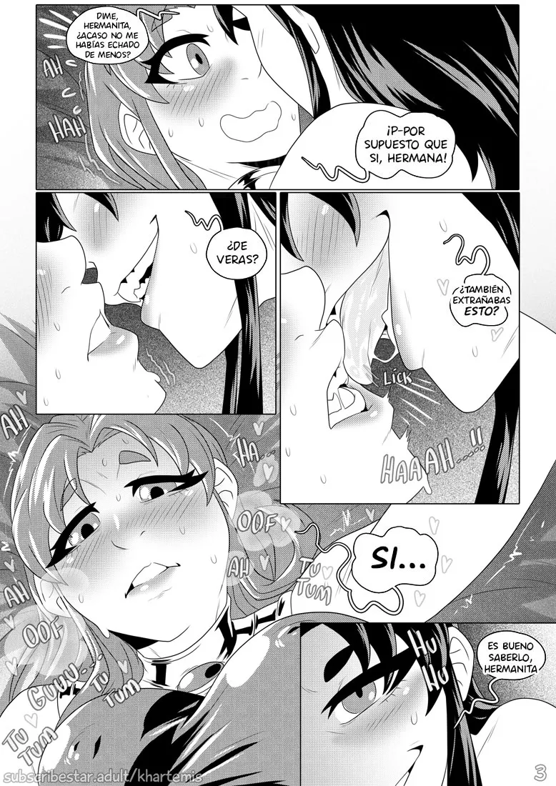 Starfire &amp; Blackfire: Fires Of Tamaran page 5 full