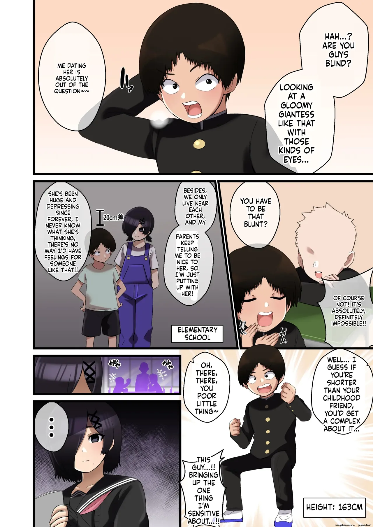Dekeee Osananajimi no Waruguchi o Ittara Mechakucha Paizuri de Oshioki Sareta Hanashi page 3 full