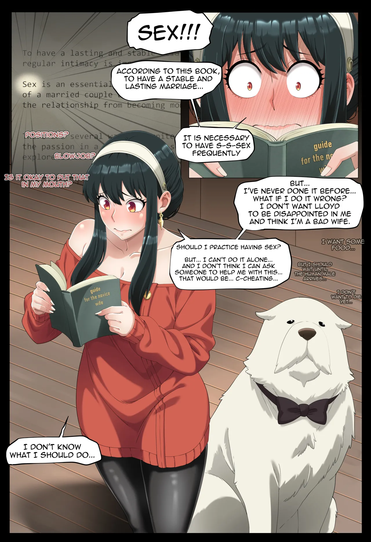 Yor wants to be a good wife page 1 full