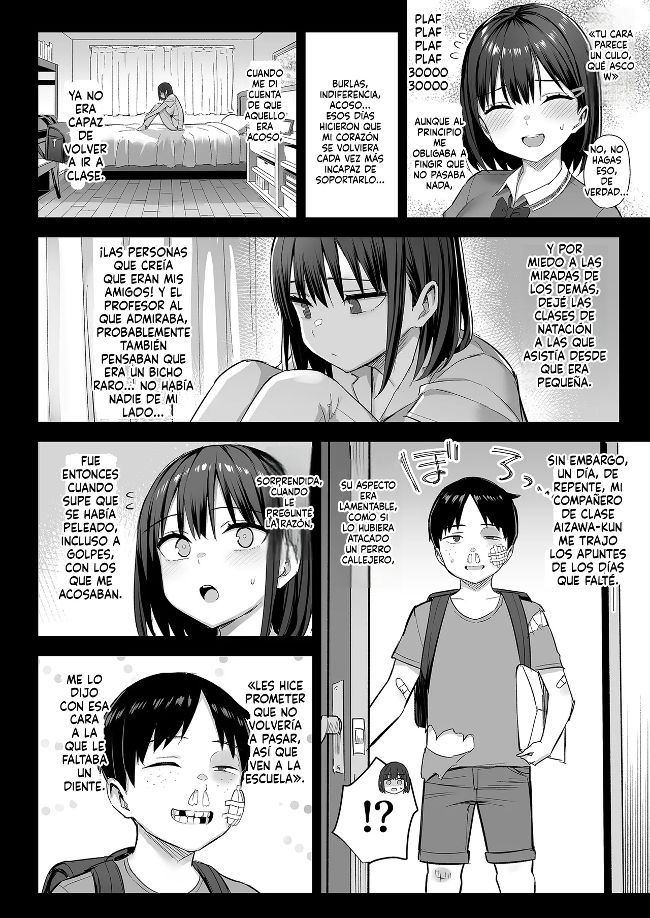 Zutto Suki Datta Kyonyuu Osananajimi ga Furyou-tachi ni Moteasobareta Nanokakan Chuu page 4 full