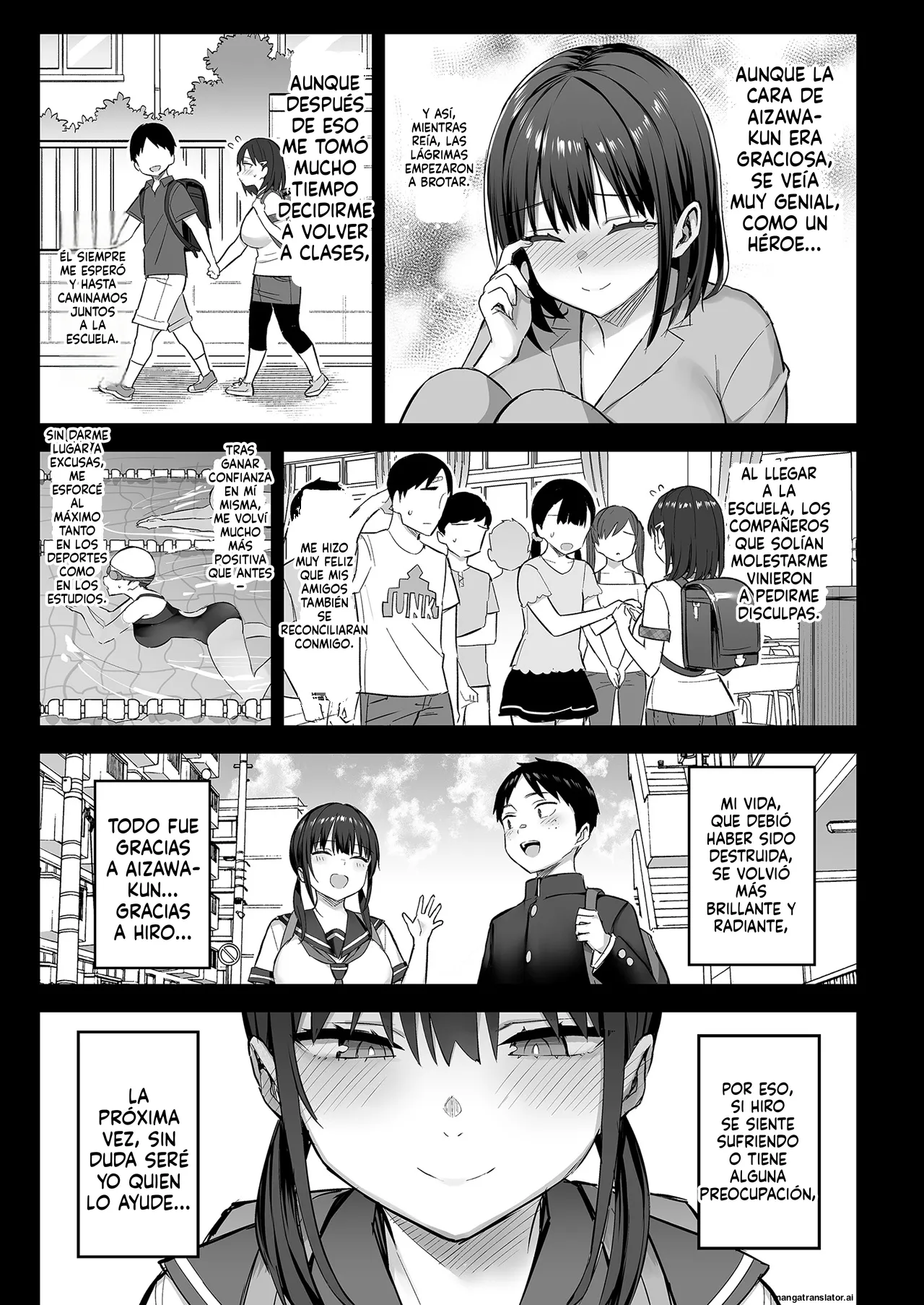 Zutto Suki Datta Kyonyuu Osananajimi ga Furyou-tachi ni Moteasobareta Nanokakan Chuu page 5 full