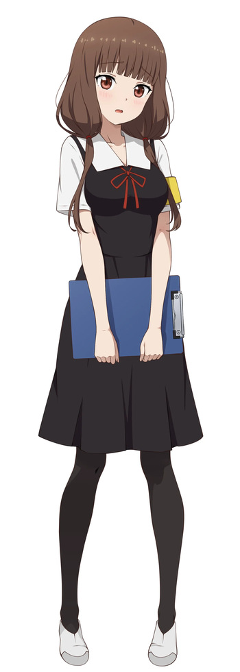 Looks like a character design for Miko Iino. cover