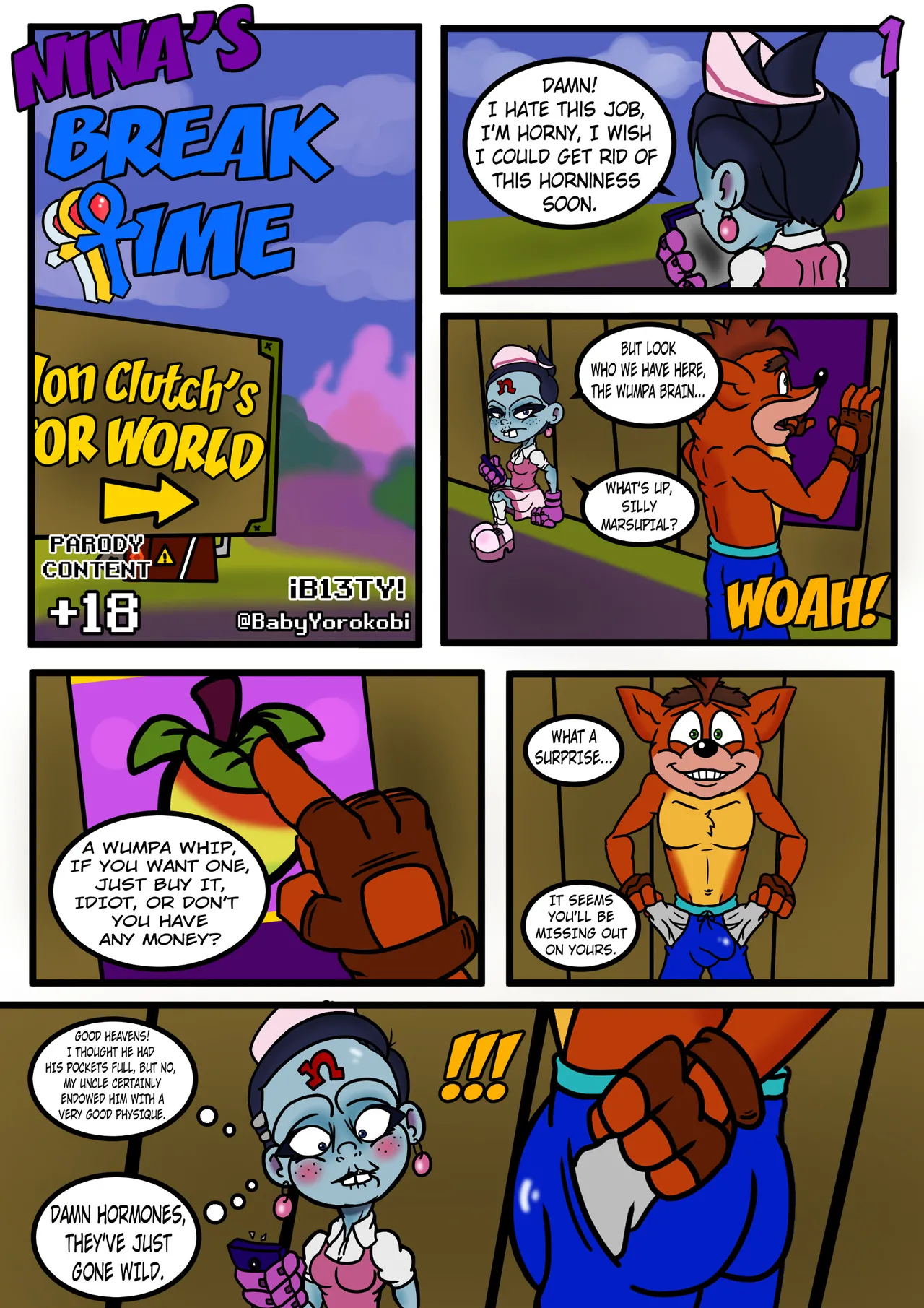 Nina's Break Time page 1 full